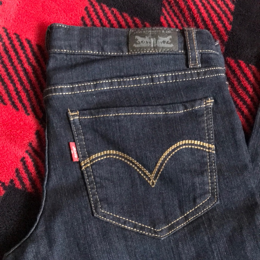 Levis girls 16 regular denim legging nwot